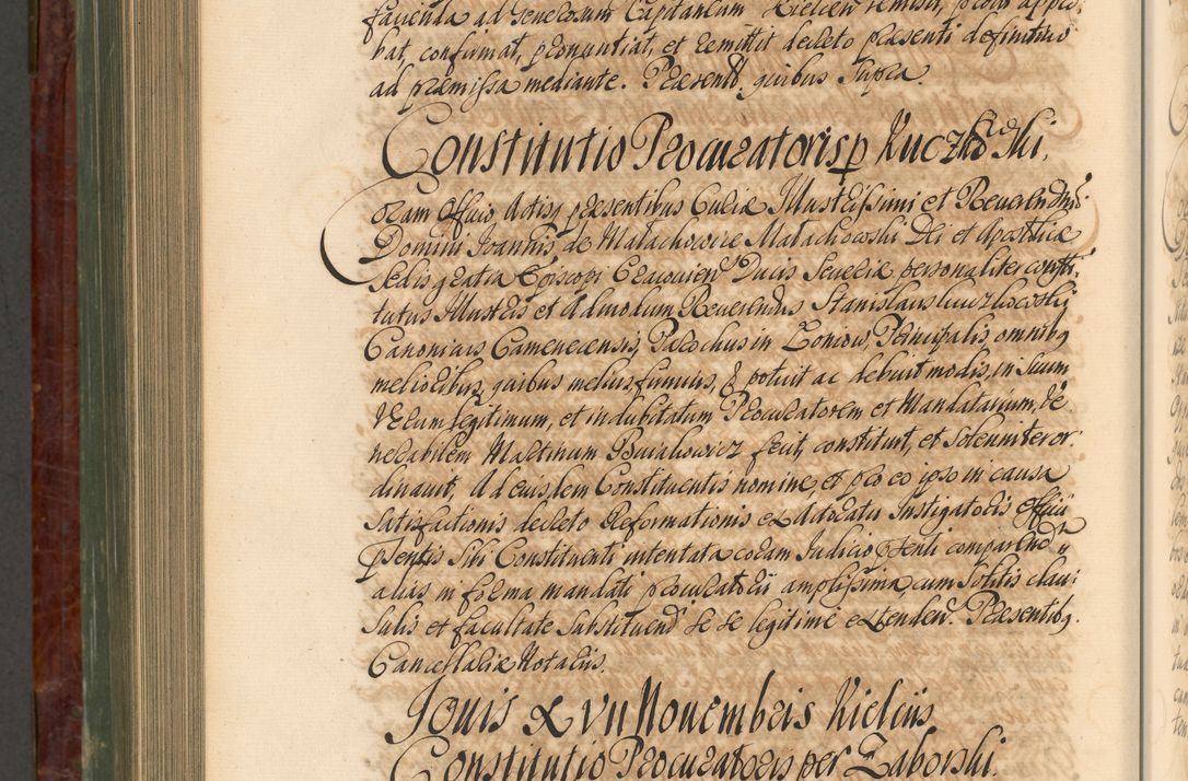 Zdjęcie nr 1003 dla obiektu archiwalnego: Acta actorum episcopalium R. D. Joannis a Małachowice Małachowski, episcopi Cracoviensis a die 16 Julii anni 1688 et 1689 acticatorum. Volumen IV