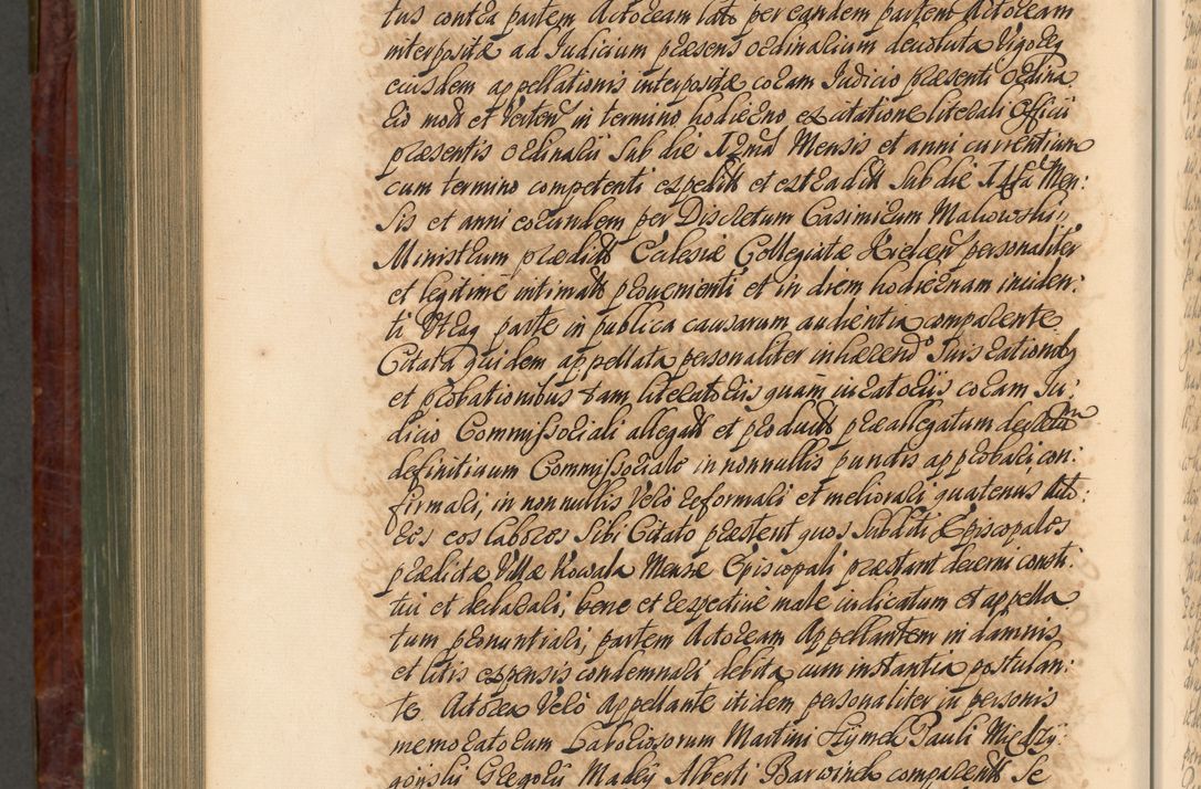 Zdjęcie nr 1001 dla obiektu archiwalnego: Acta actorum episcopalium R. D. Joannis a Małachowice Małachowski, episcopi Cracoviensis a die 16 Julii anni 1688 et 1689 acticatorum. Volumen IV