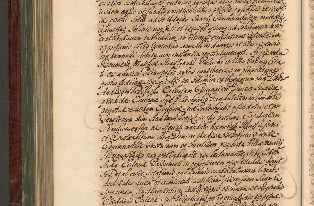 Zdjęcie nr 999 dla obiektu archiwalnego: Acta actorum episcopalium R. D. Joannis a Małachowice Małachowski, episcopi Cracoviensis a die 16 Julii anni 1688 et 1689 acticatorum. Volumen IV