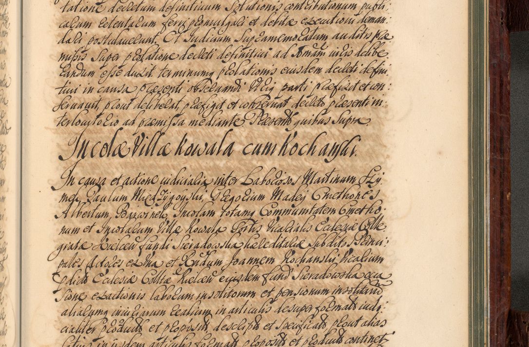 Zdjęcie nr 1000 dla obiektu archiwalnego: Acta actorum episcopalium R. D. Joannis a Małachowice Małachowski, episcopi Cracoviensis a die 16 Julii anni 1688 et 1689 acticatorum. Volumen IV