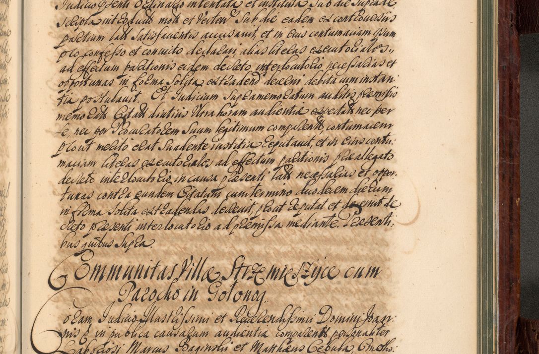 Zdjęcie nr 998 dla obiektu archiwalnego: Acta actorum episcopalium R. D. Joannis a Małachowice Małachowski, episcopi Cracoviensis a die 16 Julii anni 1688 et 1689 acticatorum. Volumen IV