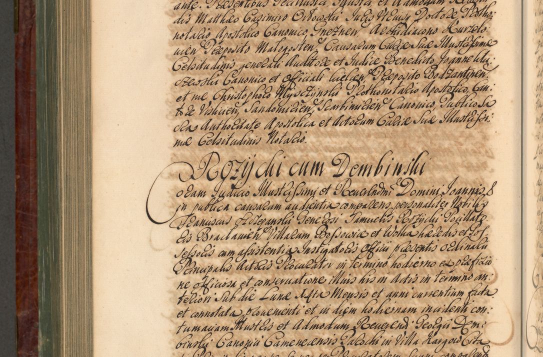 Zdjęcie nr 997 dla obiektu archiwalnego: Acta actorum episcopalium R. D. Joannis a Małachowice Małachowski, episcopi Cracoviensis a die 16 Julii anni 1688 et 1689 acticatorum. Volumen IV