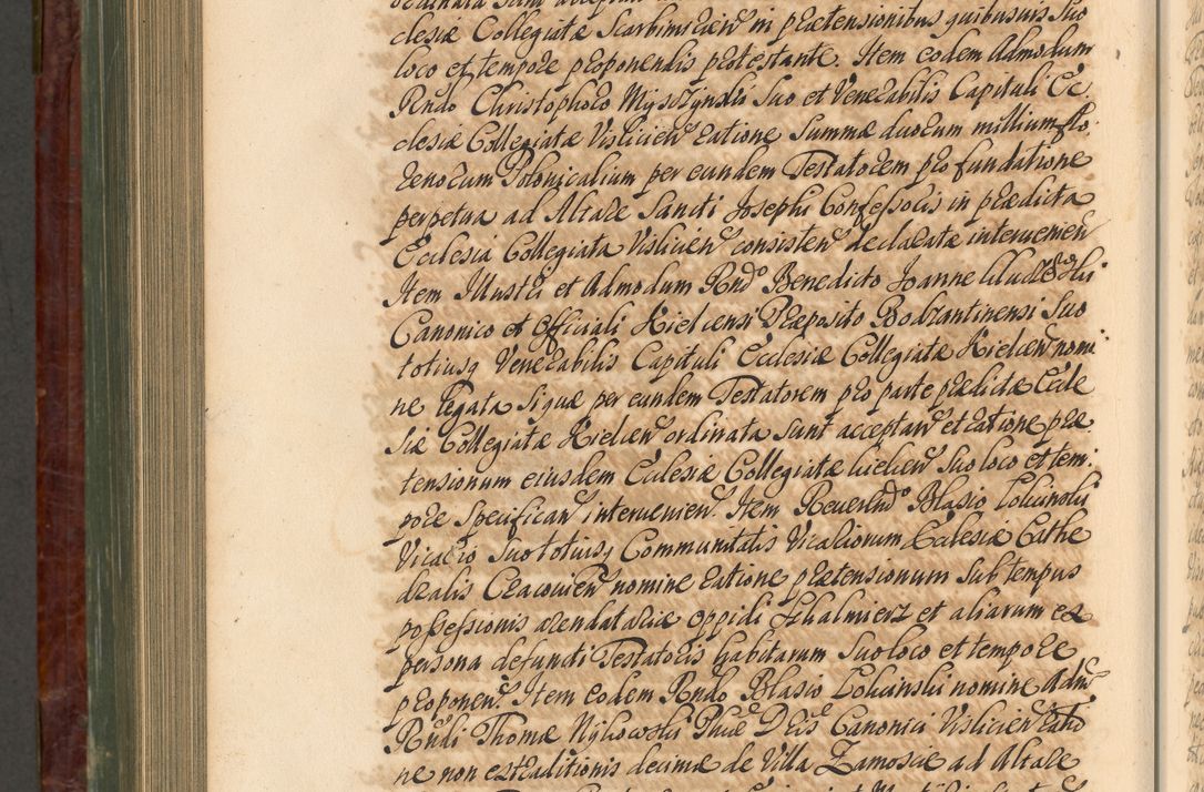 Zdjęcie nr 993 dla obiektu archiwalnego: Acta actorum episcopalium R. D. Joannis a Małachowice Małachowski, episcopi Cracoviensis a die 16 Julii anni 1688 et 1689 acticatorum. Volumen IV