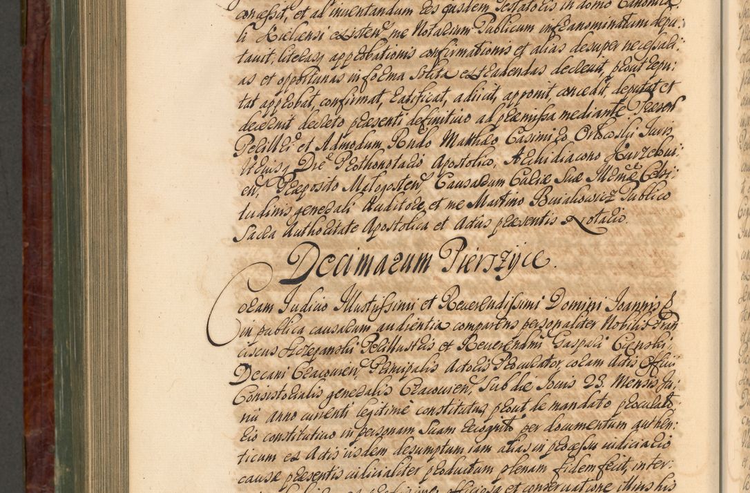 Zdjęcie nr 995 dla obiektu archiwalnego: Acta actorum episcopalium R. D. Joannis a Małachowice Małachowski, episcopi Cracoviensis a die 16 Julii anni 1688 et 1689 acticatorum. Volumen IV