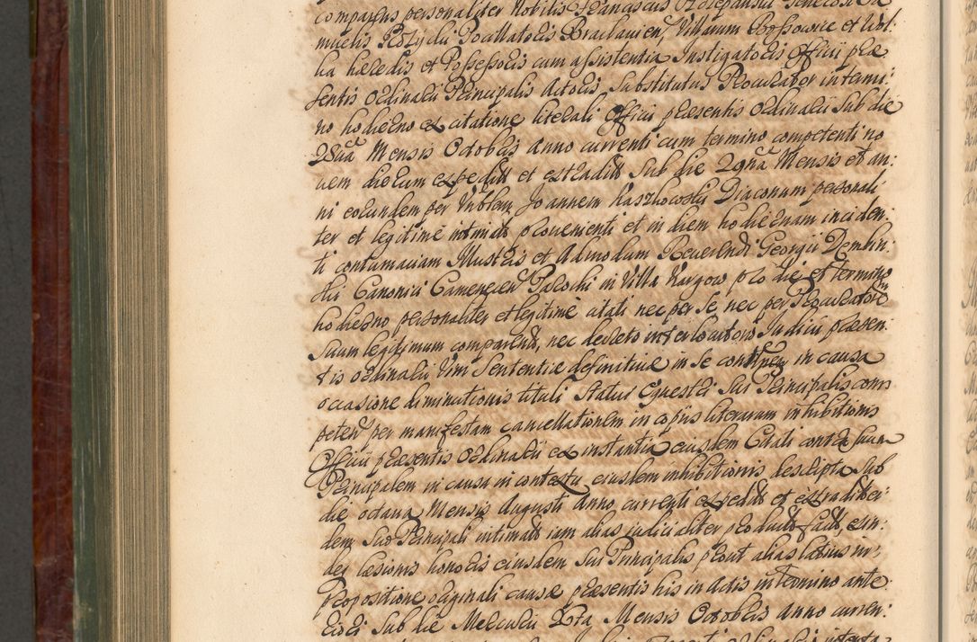 Zdjęcie nr 989 dla obiektu archiwalnego: Acta actorum episcopalium R. D. Joannis a Małachowice Małachowski, episcopi Cracoviensis a die 16 Julii anni 1688 et 1689 acticatorum. Volumen IV
