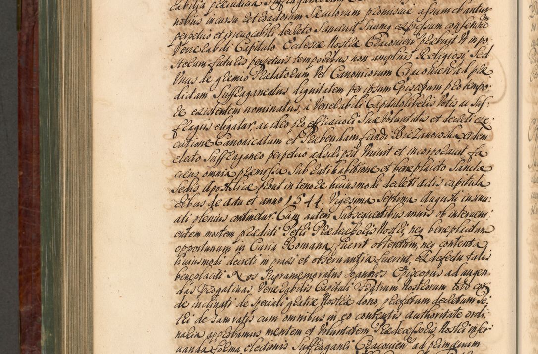 Zdjęcie nr 987 dla obiektu archiwalnego: Acta actorum episcopalium R. D. Joannis a Małachowice Małachowski, episcopi Cracoviensis a die 16 Julii anni 1688 et 1689 acticatorum. Volumen IV
