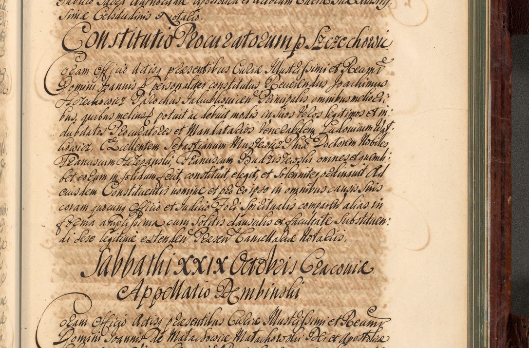 Zdjęcie nr 984 dla obiektu archiwalnego: Acta actorum episcopalium R. D. Joannis a Małachowice Małachowski, episcopi Cracoviensis a die 16 Julii anni 1688 et 1689 acticatorum. Volumen IV