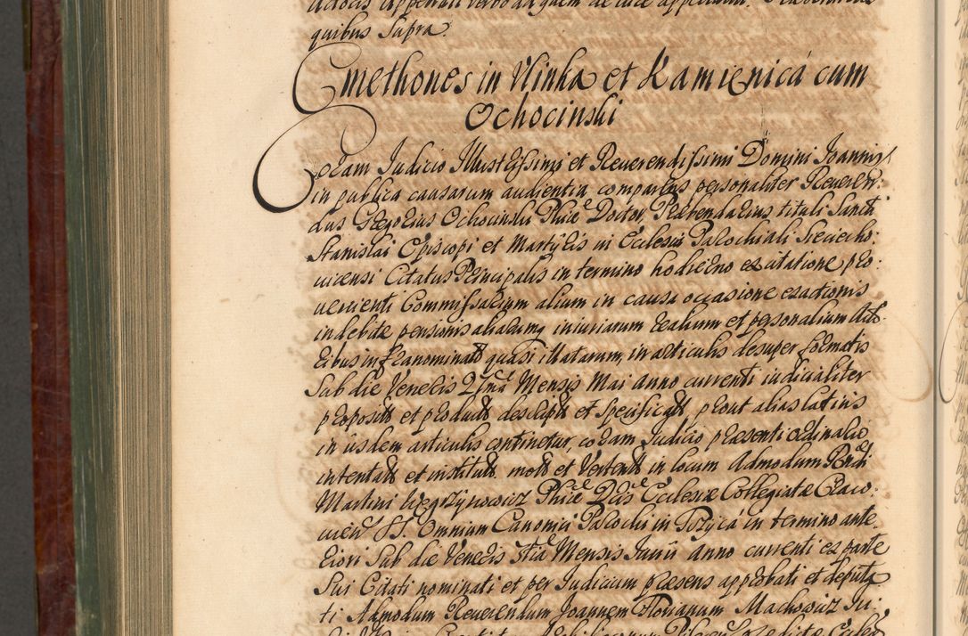 Zdjęcie nr 979 dla obiektu archiwalnego: Acta actorum episcopalium R. D. Joannis a Małachowice Małachowski, episcopi Cracoviensis a die 16 Julii anni 1688 et 1689 acticatorum. Volumen IV