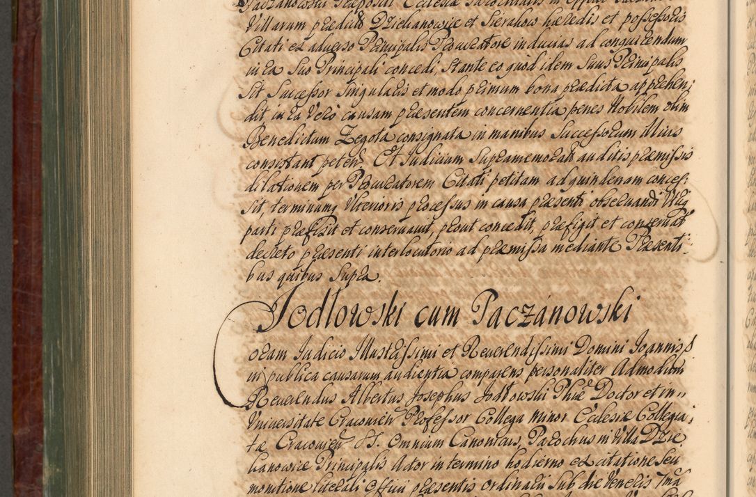 Zdjęcie nr 975 dla obiektu archiwalnego: Acta actorum episcopalium R. D. Joannis a Małachowice Małachowski, episcopi Cracoviensis a die 16 Julii anni 1688 et 1689 acticatorum. Volumen IV