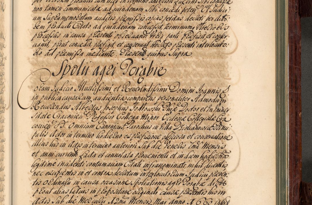 Zdjęcie nr 974 dla obiektu archiwalnego: Acta actorum episcopalium R. D. Joannis a Małachowice Małachowski, episcopi Cracoviensis a die 16 Julii anni 1688 et 1689 acticatorum. Volumen IV