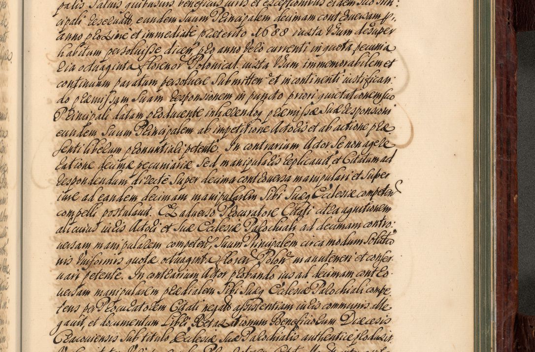 Zdjęcie nr 972 dla obiektu archiwalnego: Acta actorum episcopalium R. D. Joannis a Małachowice Małachowski, episcopi Cracoviensis a die 16 Julii anni 1688 et 1689 acticatorum. Volumen IV