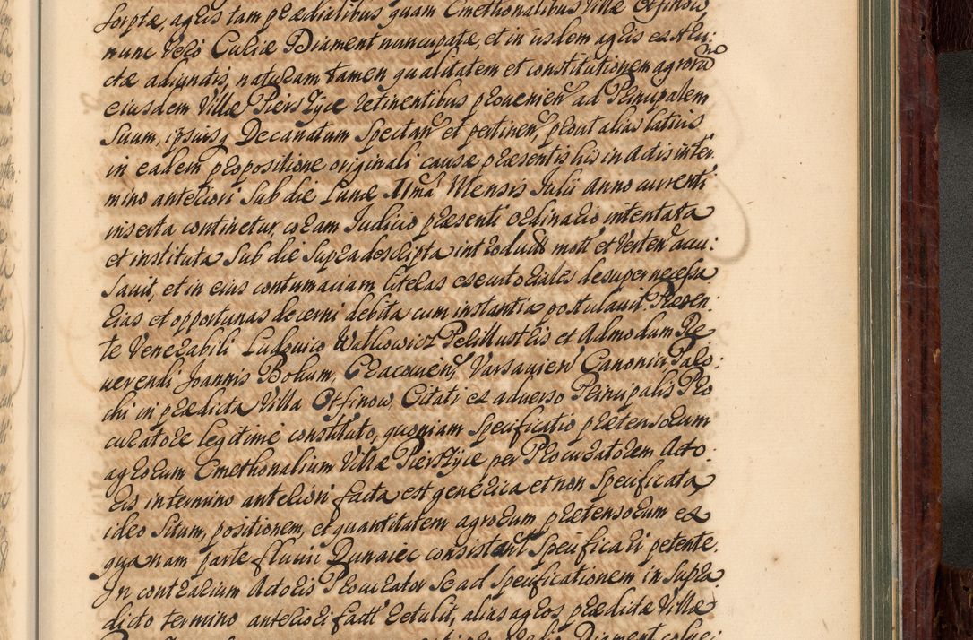 Zdjęcie nr 970 dla obiektu archiwalnego: Acta actorum episcopalium R. D. Joannis a Małachowice Małachowski, episcopi Cracoviensis a die 16 Julii anni 1688 et 1689 acticatorum. Volumen IV