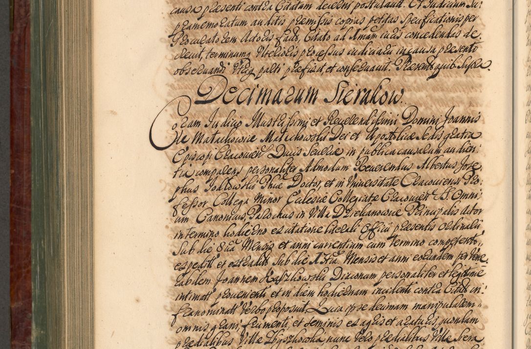 Zdjęcie nr 971 dla obiektu archiwalnego: Acta actorum episcopalium R. D. Joannis a Małachowice Małachowski, episcopi Cracoviensis a die 16 Julii anni 1688 et 1689 acticatorum. Volumen IV