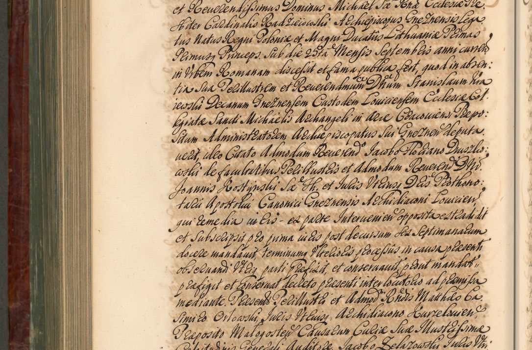 Zdjęcie nr 965 dla obiektu archiwalnego: Acta actorum episcopalium R. D. Joannis a Małachowice Małachowski, episcopi Cracoviensis a die 16 Julii anni 1688 et 1689 acticatorum. Volumen IV