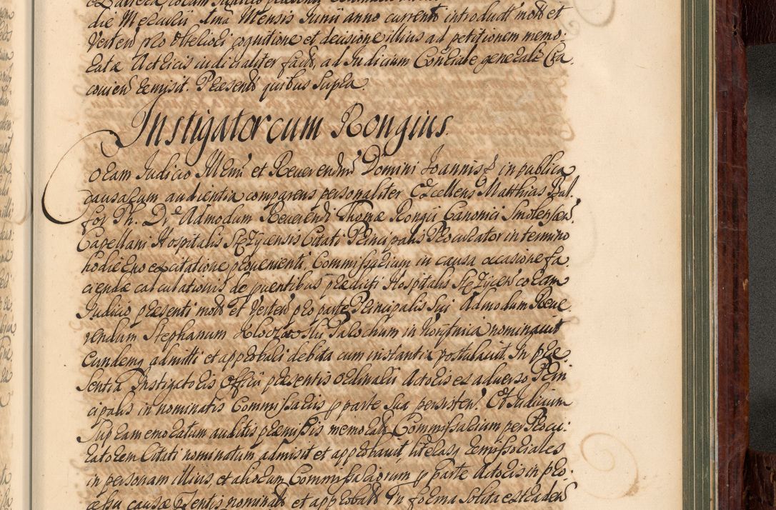 Zdjęcie nr 952 dla obiektu archiwalnego: Acta actorum episcopalium R. D. Joannis a Małachowice Małachowski, episcopi Cracoviensis a die 16 Julii anni 1688 et 1689 acticatorum. Volumen IV
