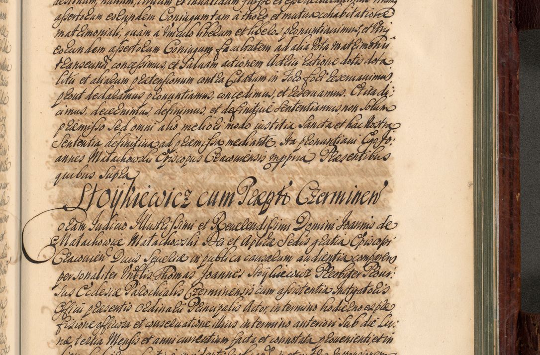 Zdjęcie nr 946 dla obiektu archiwalnego: Acta actorum episcopalium R. D. Joannis a Małachowice Małachowski, episcopi Cracoviensis a die 16 Julii anni 1688 et 1689 acticatorum. Volumen IV