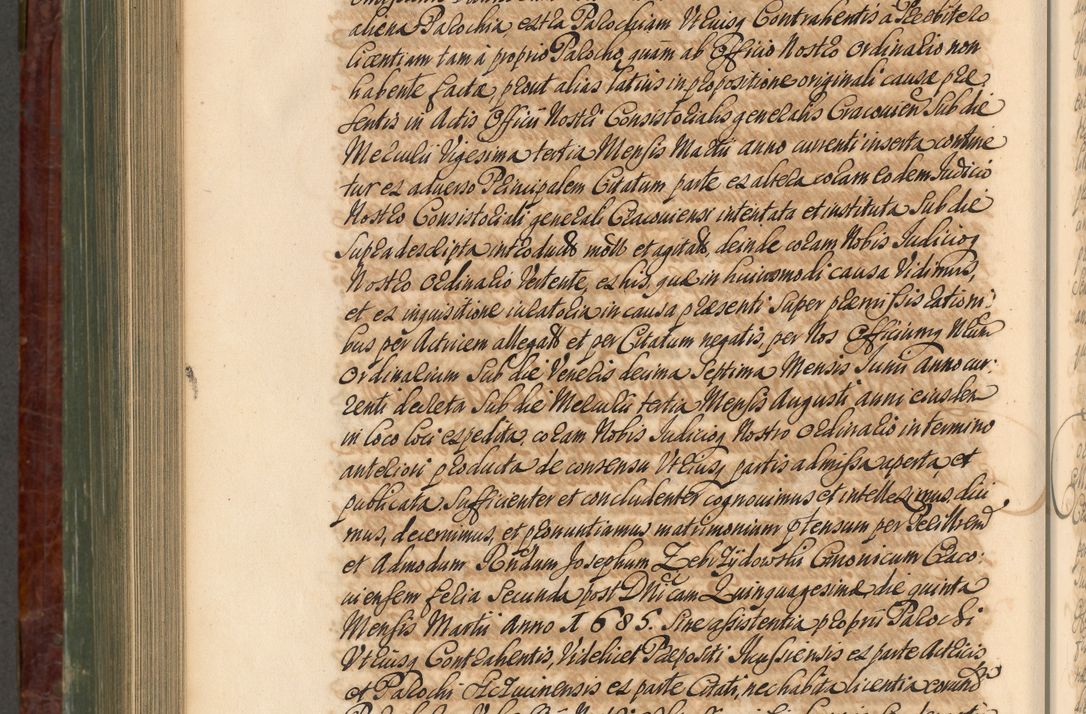 Zdjęcie nr 945 dla obiektu archiwalnego: Acta actorum episcopalium R. D. Joannis a Małachowice Małachowski, episcopi Cracoviensis a die 16 Julii anni 1688 et 1689 acticatorum. Volumen IV