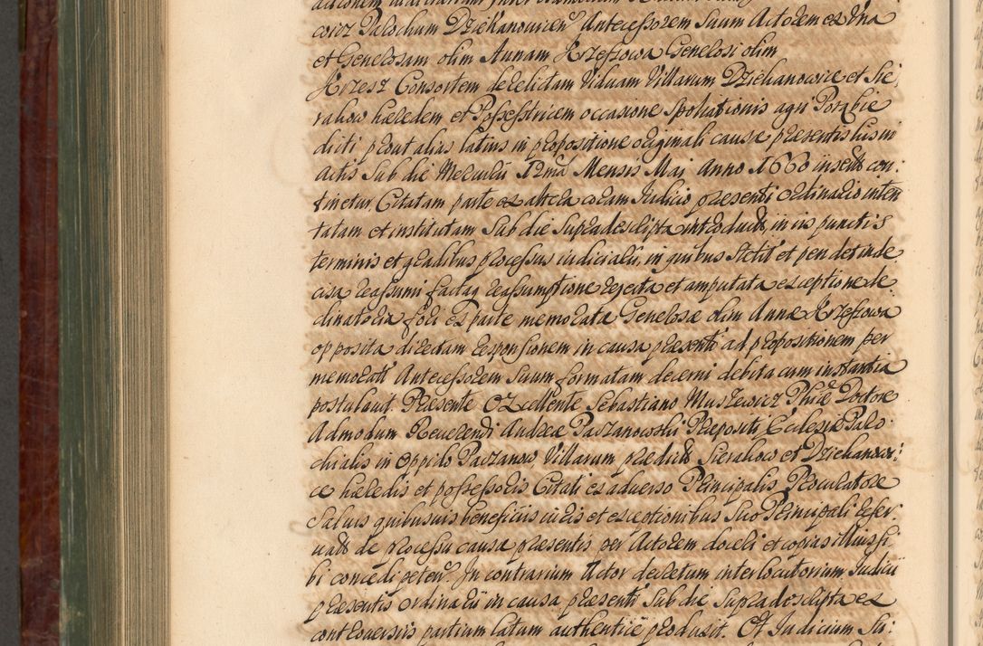 Zdjęcie nr 943 dla obiektu archiwalnego: Acta actorum episcopalium R. D. Joannis a Małachowice Małachowski, episcopi Cracoviensis a die 16 Julii anni 1688 et 1689 acticatorum. Volumen IV