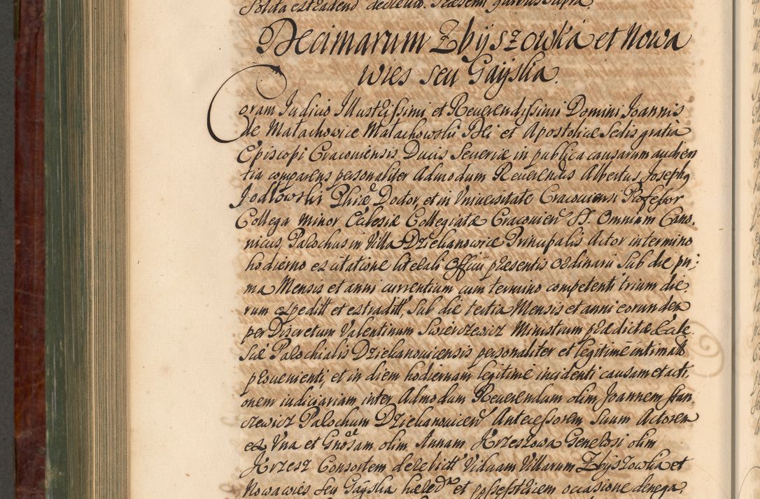 Zdjęcie nr 939 dla obiektu archiwalnego: Acta actorum episcopalium R. D. Joannis a Małachowice Małachowski, episcopi Cracoviensis a die 16 Julii anni 1688 et 1689 acticatorum. Volumen IV
