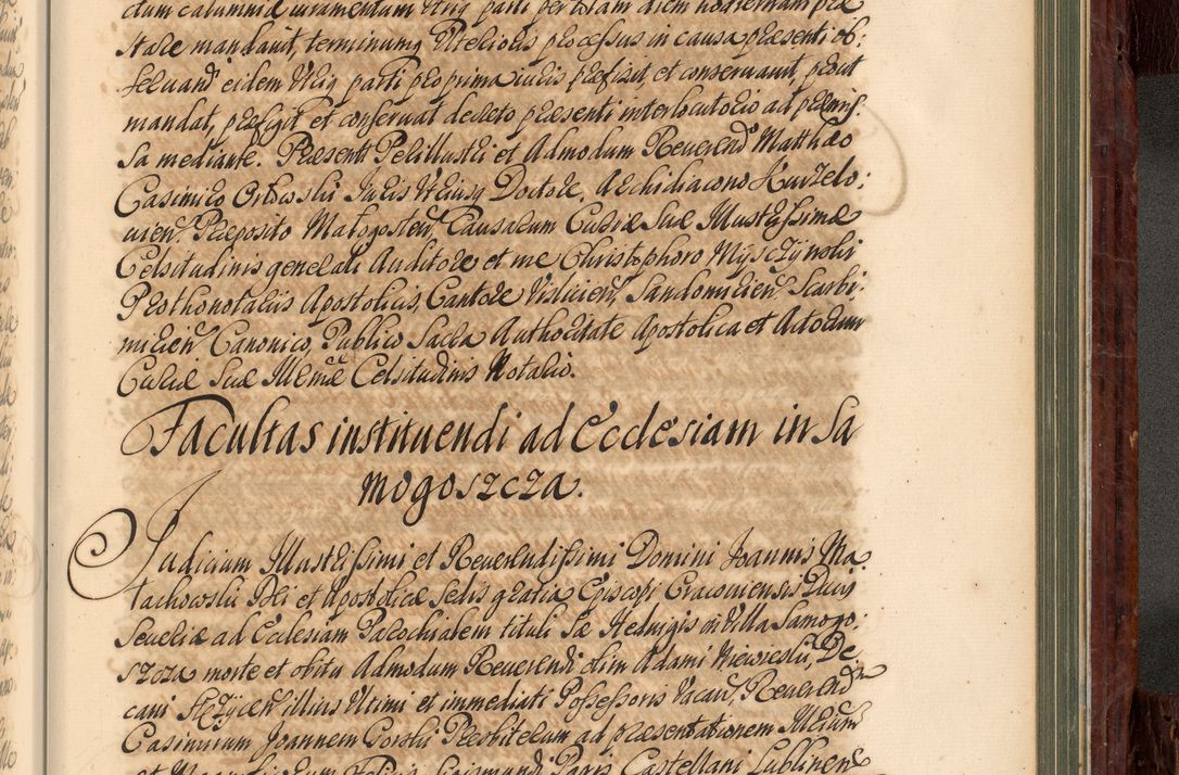 Zdjęcie nr 938 dla obiektu archiwalnego: Acta actorum episcopalium R. D. Joannis a Małachowice Małachowski, episcopi Cracoviensis a die 16 Julii anni 1688 et 1689 acticatorum. Volumen IV