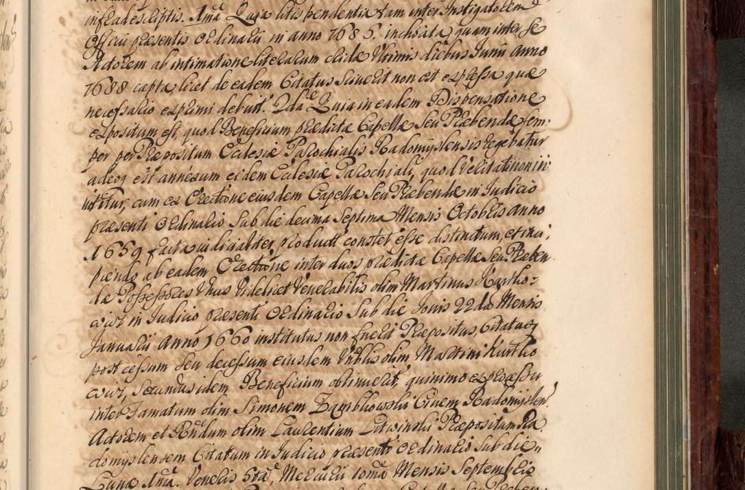 Zdjęcie nr 936 dla obiektu archiwalnego: Acta actorum episcopalium R. D. Joannis a Małachowice Małachowski, episcopi Cracoviensis a die 16 Julii anni 1688 et 1689 acticatorum. Volumen IV