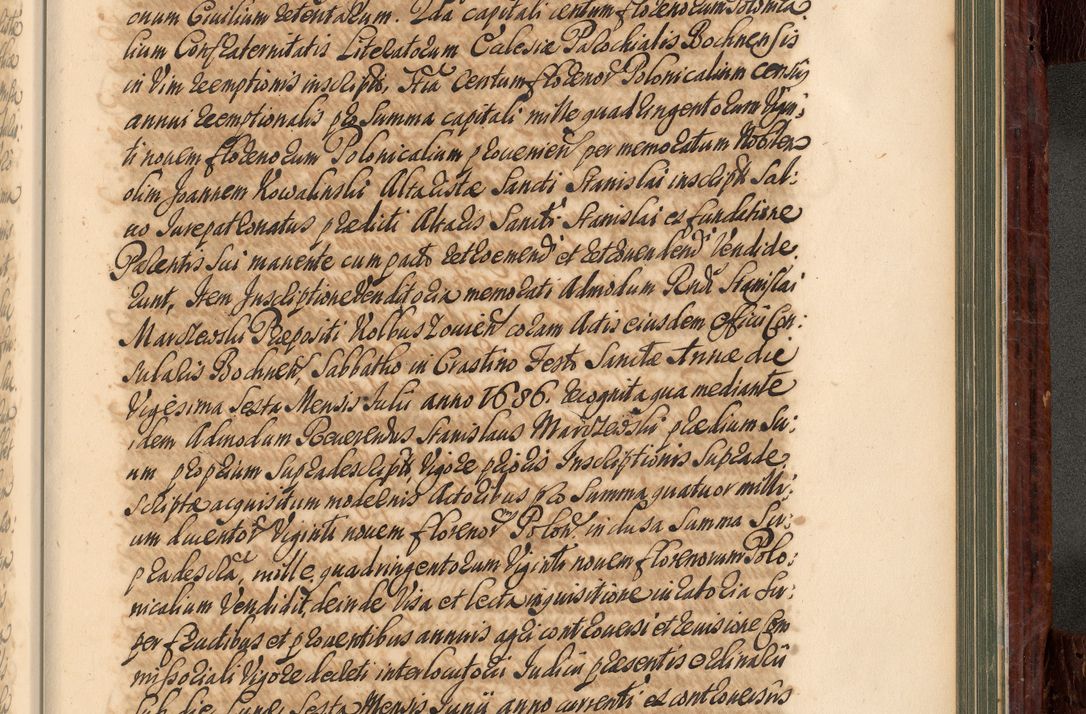 Zdjęcie nr 932 dla obiektu archiwalnego: Acta actorum episcopalium R. D. Joannis a Małachowice Małachowski, episcopi Cracoviensis a die 16 Julii anni 1688 et 1689 acticatorum. Volumen IV