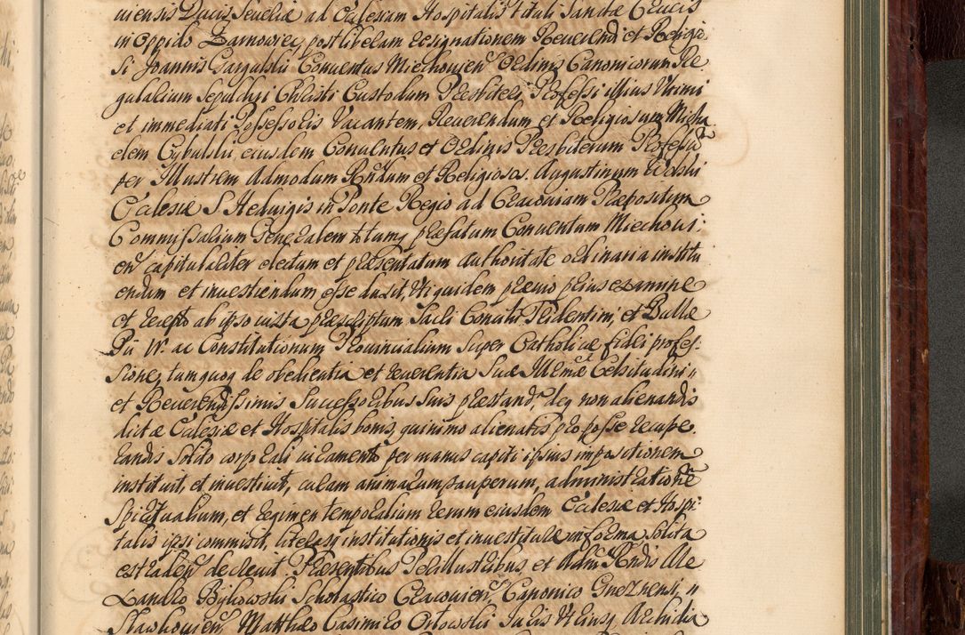 Zdjęcie nr 926 dla obiektu archiwalnego: Acta actorum episcopalium R. D. Joannis a Małachowice Małachowski, episcopi Cracoviensis a die 16 Julii anni 1688 et 1689 acticatorum. Volumen IV