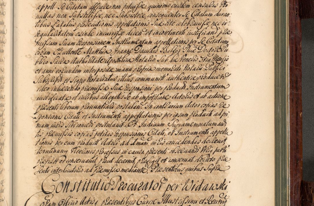 Zdjęcie nr 924 dla obiektu archiwalnego: Acta actorum episcopalium R. D. Joannis a Małachowice Małachowski, episcopi Cracoviensis a die 16 Julii anni 1688 et 1689 acticatorum. Volumen IV