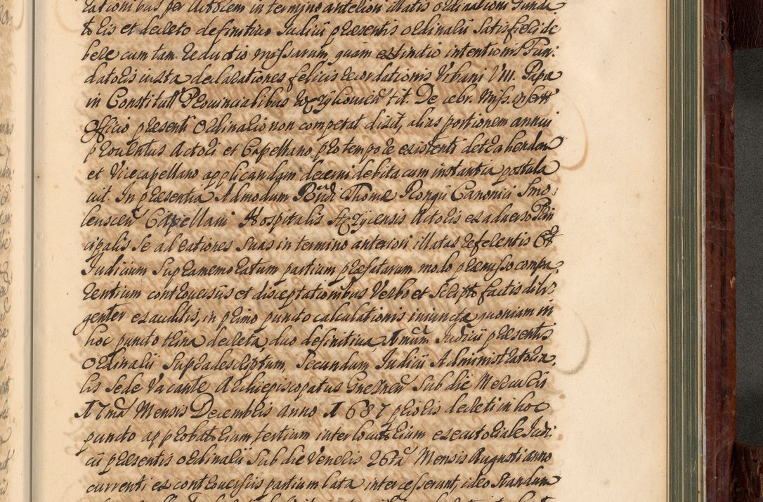 Zdjęcie nr 920 dla obiektu archiwalnego: Acta actorum episcopalium R. D. Joannis a Małachowice Małachowski, episcopi Cracoviensis a die 16 Julii anni 1688 et 1689 acticatorum. Volumen IV