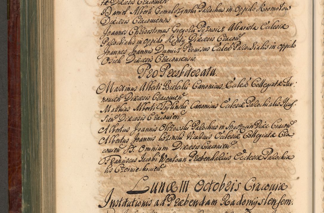 Zdjęcie nr 913 dla obiektu archiwalnego: Acta actorum episcopalium R. D. Joannis a Małachowice Małachowski, episcopi Cracoviensis a die 16 Julii anni 1688 et 1689 acticatorum. Volumen IV