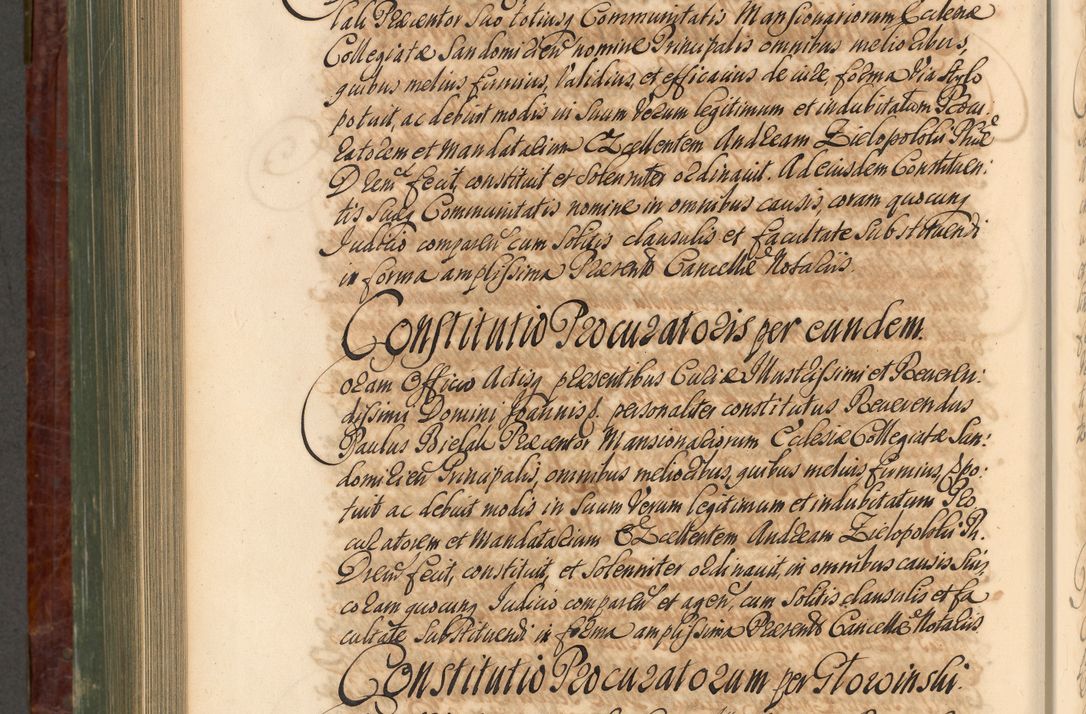 Zdjęcie nr 911 dla obiektu archiwalnego: Acta actorum episcopalium R. D. Joannis a Małachowice Małachowski, episcopi Cracoviensis a die 16 Julii anni 1688 et 1689 acticatorum. Volumen IV