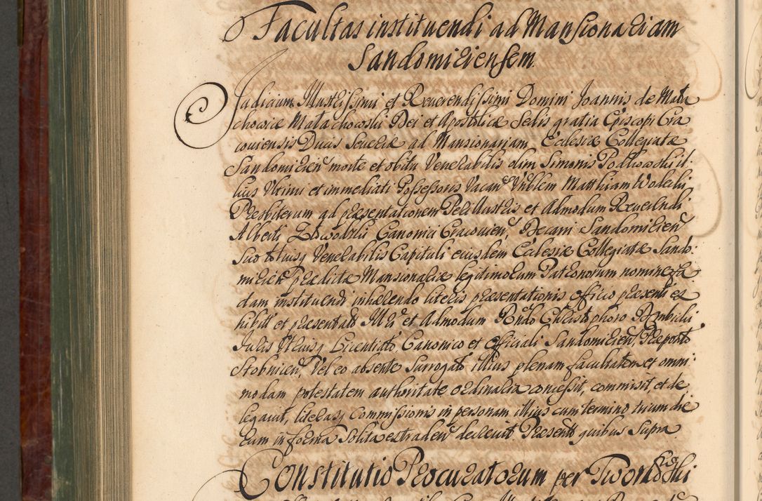 Zdjęcie nr 909 dla obiektu archiwalnego: Acta actorum episcopalium R. D. Joannis a Małachowice Małachowski, episcopi Cracoviensis a die 16 Julii anni 1688 et 1689 acticatorum. Volumen IV