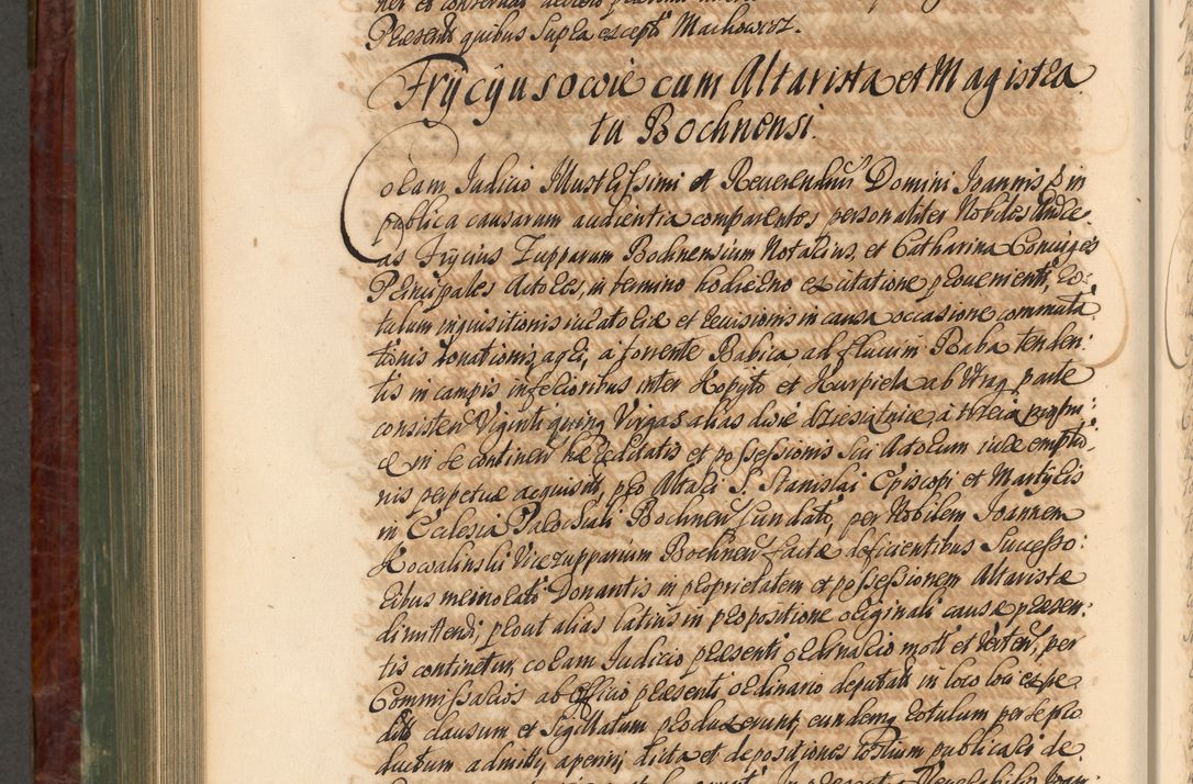 Zdjęcie nr 907 dla obiektu archiwalnego: Acta actorum episcopalium R. D. Joannis a Małachowice Małachowski, episcopi Cracoviensis a die 16 Julii anni 1688 et 1689 acticatorum. Volumen IV