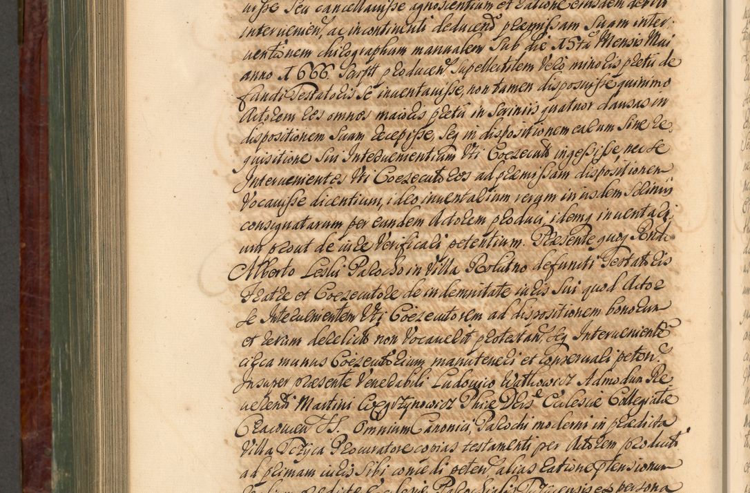 Zdjęcie nr 905 dla obiektu archiwalnego: Acta actorum episcopalium R. D. Joannis a Małachowice Małachowski, episcopi Cracoviensis a die 16 Julii anni 1688 et 1689 acticatorum. Volumen IV