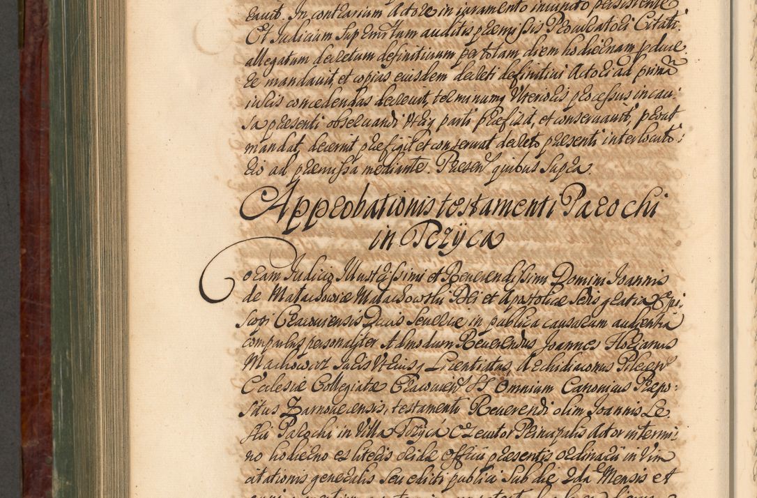 Zdjęcie nr 903 dla obiektu archiwalnego: Acta actorum episcopalium R. D. Joannis a Małachowice Małachowski, episcopi Cracoviensis a die 16 Julii anni 1688 et 1689 acticatorum. Volumen IV