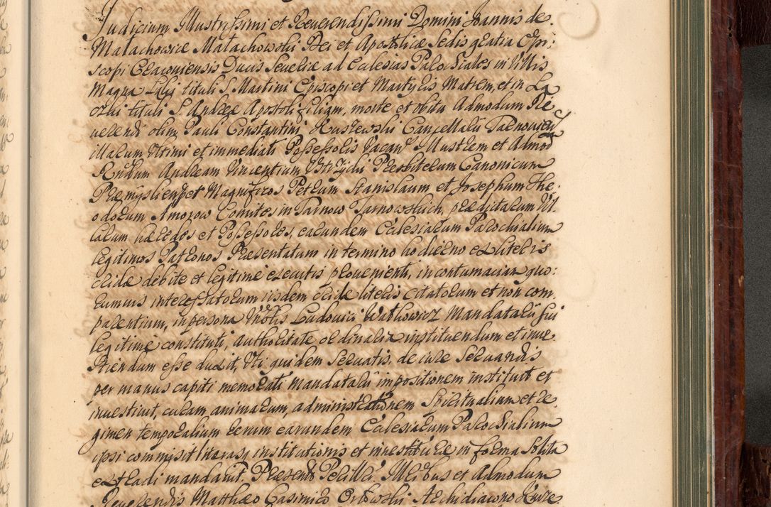 Zdjęcie nr 900 dla obiektu archiwalnego: Acta actorum episcopalium R. D. Joannis a Małachowice Małachowski, episcopi Cracoviensis a die 16 Julii anni 1688 et 1689 acticatorum. Volumen IV