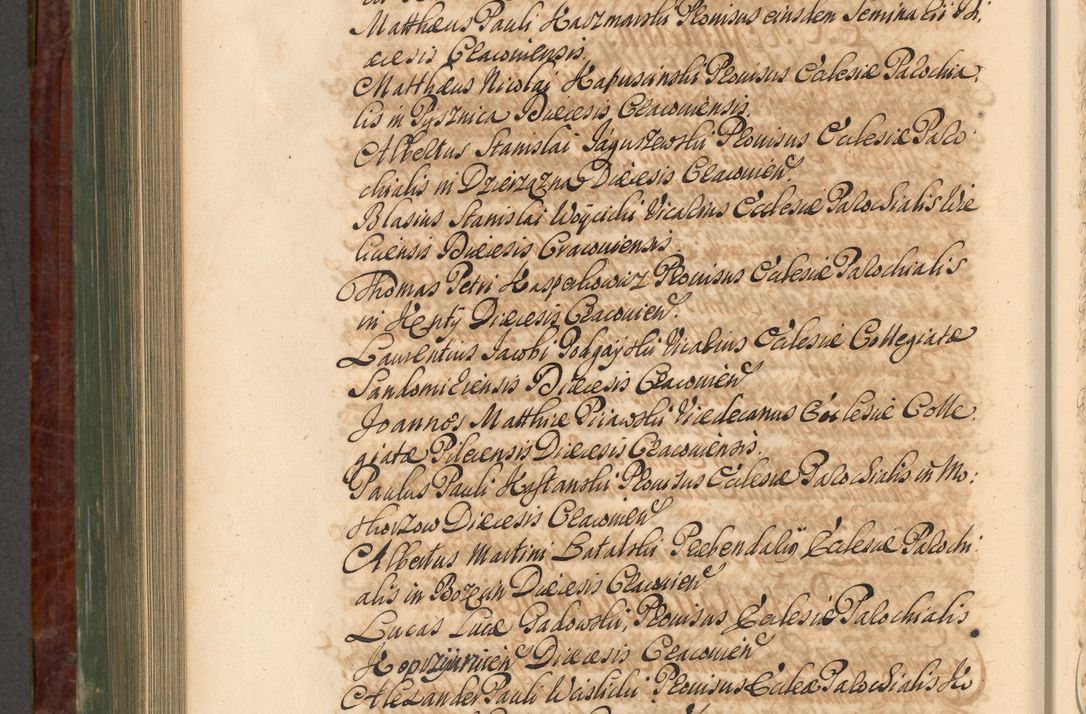 Zdjęcie nr 897 dla obiektu archiwalnego: Acta actorum episcopalium R. D. Joannis a Małachowice Małachowski, episcopi Cracoviensis a die 16 Julii anni 1688 et 1689 acticatorum. Volumen IV