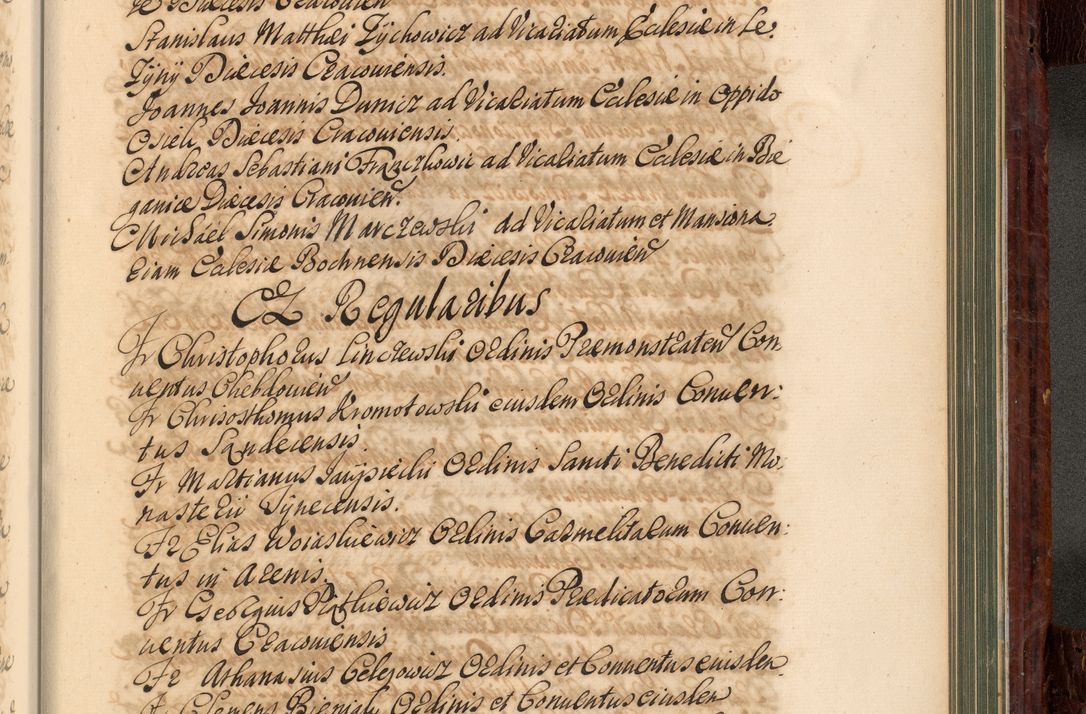 Zdjęcie nr 894 dla obiektu archiwalnego: Acta actorum episcopalium R. D. Joannis a Małachowice Małachowski, episcopi Cracoviensis a die 16 Julii anni 1688 et 1689 acticatorum. Volumen IV