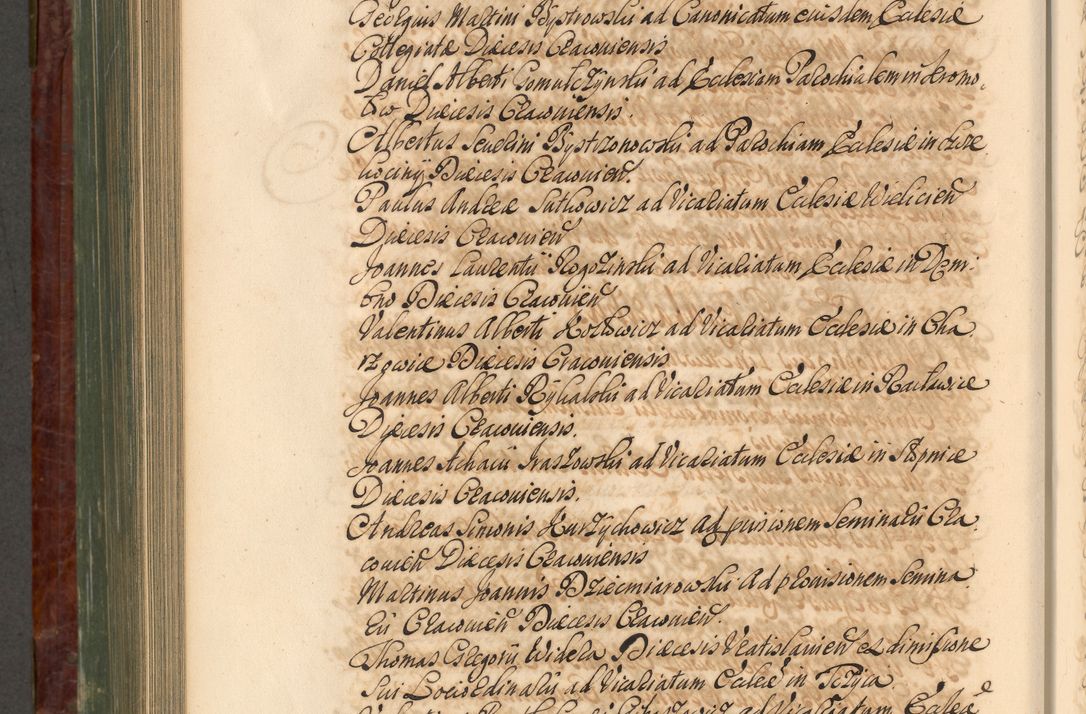 Zdjęcie nr 893 dla obiektu archiwalnego: Acta actorum episcopalium R. D. Joannis a Małachowice Małachowski, episcopi Cracoviensis a die 16 Julii anni 1688 et 1689 acticatorum. Volumen IV