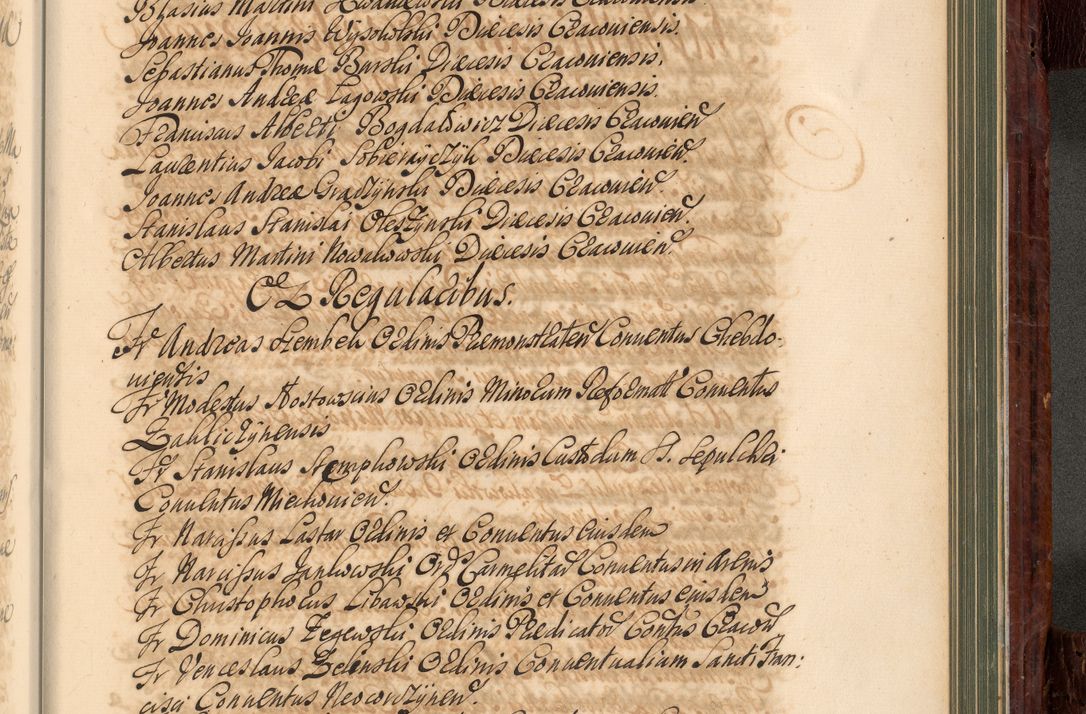 Zdjęcie nr 892 dla obiektu archiwalnego: Acta actorum episcopalium R. D. Joannis a Małachowice Małachowski, episcopi Cracoviensis a die 16 Julii anni 1688 et 1689 acticatorum. Volumen IV