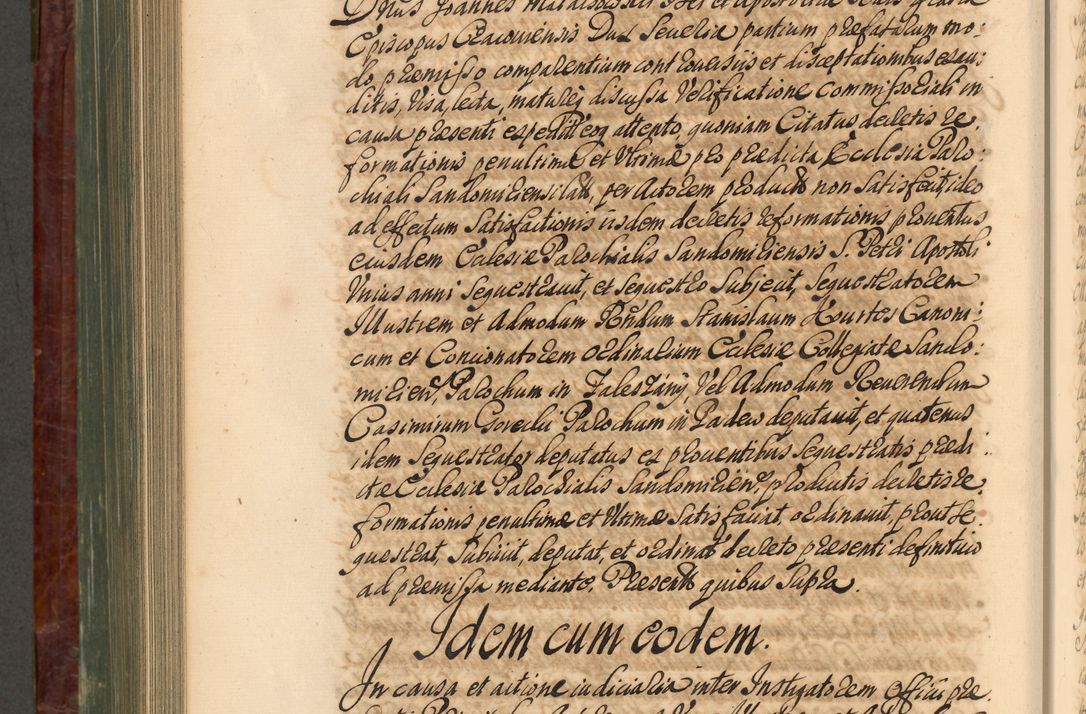Zdjęcie nr 889 dla obiektu archiwalnego: Acta actorum episcopalium R. D. Joannis a Małachowice Małachowski, episcopi Cracoviensis a die 16 Julii anni 1688 et 1689 acticatorum. Volumen IV