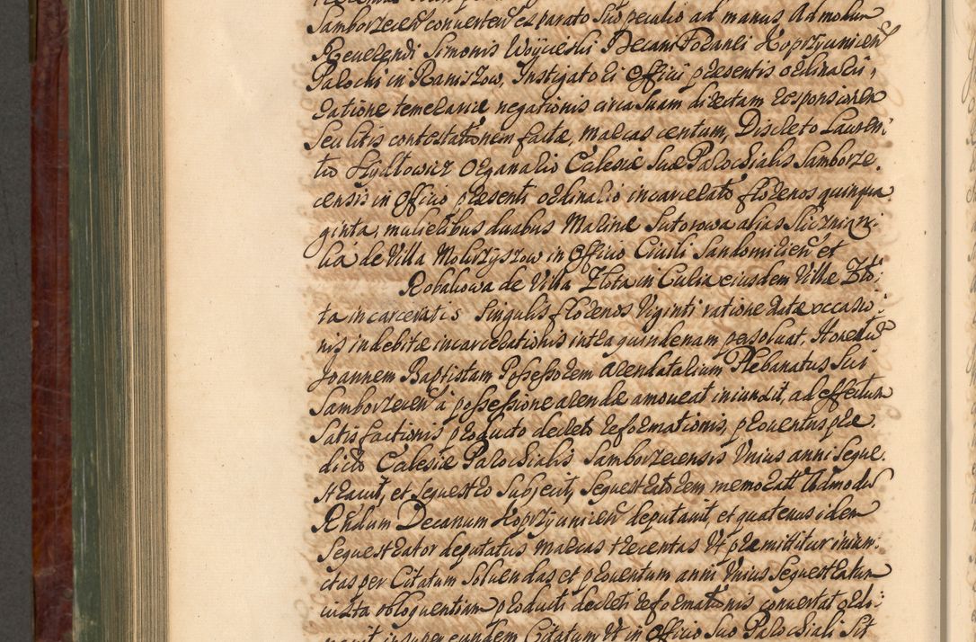 Zdjęcie nr 887 dla obiektu archiwalnego: Acta actorum episcopalium R. D. Joannis a Małachowice Małachowski, episcopi Cracoviensis a die 16 Julii anni 1688 et 1689 acticatorum. Volumen IV