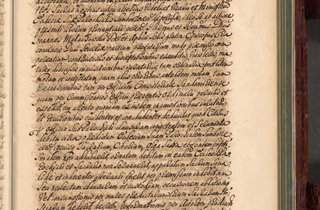 Zdjęcie nr 886 dla obiektu archiwalnego: Acta actorum episcopalium R. D. Joannis a Małachowice Małachowski, episcopi Cracoviensis a die 16 Julii anni 1688 et 1689 acticatorum. Volumen IV