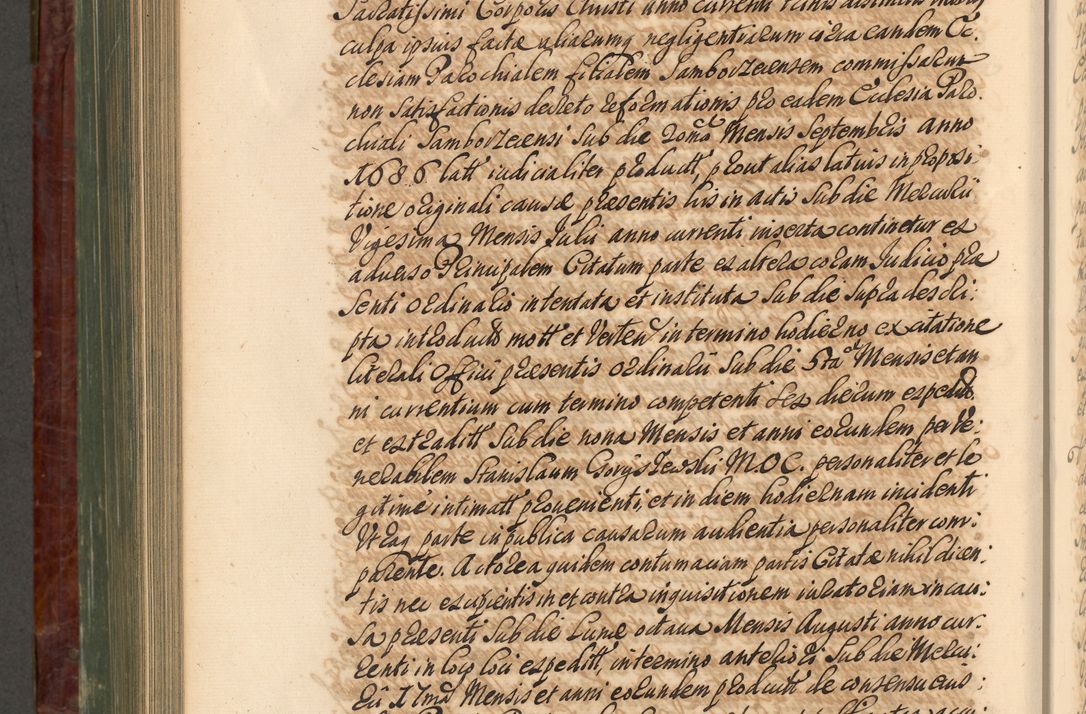 Zdjęcie nr 885 dla obiektu archiwalnego: Acta actorum episcopalium R. D. Joannis a Małachowice Małachowski, episcopi Cracoviensis a die 16 Julii anni 1688 et 1689 acticatorum. Volumen IV