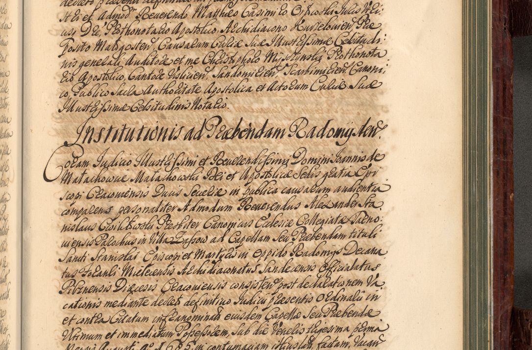 Zdjęcie nr 882 dla obiektu archiwalnego: Acta actorum episcopalium R. D. Joannis a Małachowice Małachowski, episcopi Cracoviensis a die 16 Julii anni 1688 et 1689 acticatorum. Volumen IV