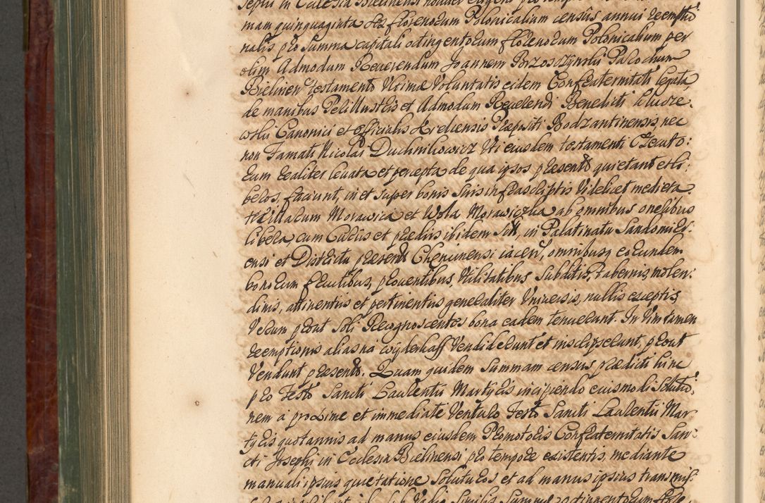 Zdjęcie nr 879 dla obiektu archiwalnego: Acta actorum episcopalium R. D. Joannis a Małachowice Małachowski, episcopi Cracoviensis a die 16 Julii anni 1688 et 1689 acticatorum. Volumen IV