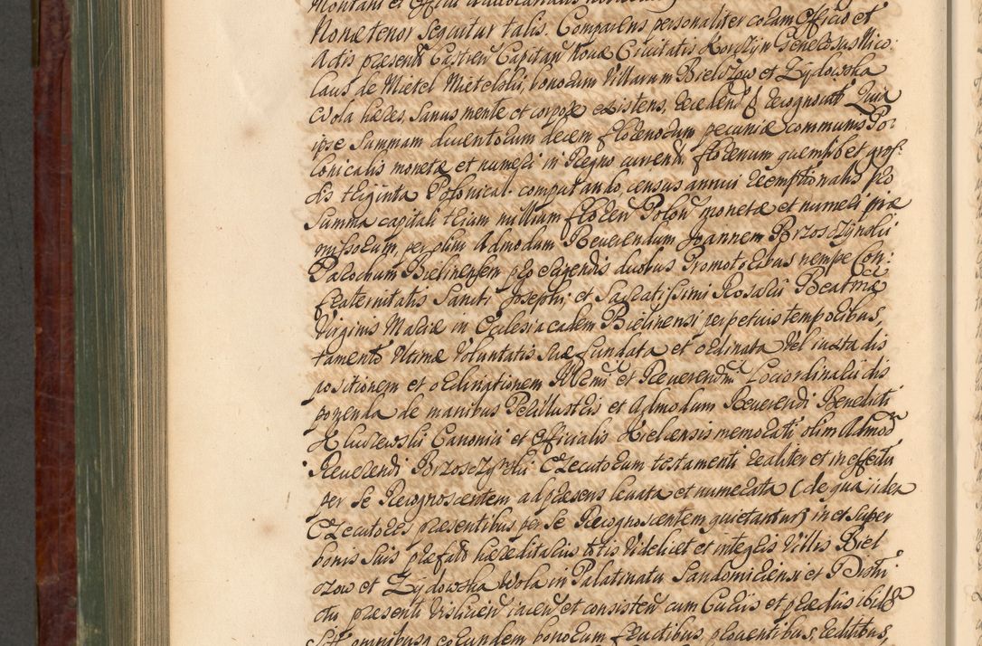 Zdjęcie nr 877 dla obiektu archiwalnego: Acta actorum episcopalium R. D. Joannis a Małachowice Małachowski, episcopi Cracoviensis a die 16 Julii anni 1688 et 1689 acticatorum. Volumen IV
