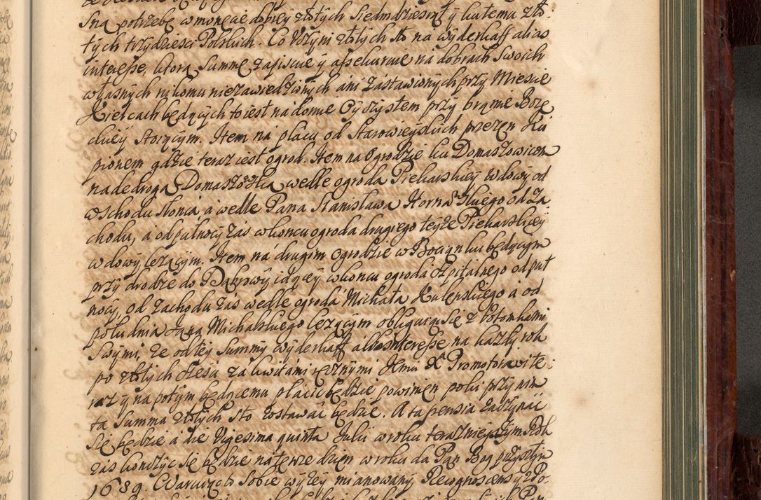 Zdjęcie nr 876 dla obiektu archiwalnego: Acta actorum episcopalium R. D. Joannis a Małachowice Małachowski, episcopi Cracoviensis a die 16 Julii anni 1688 et 1689 acticatorum. Volumen IV