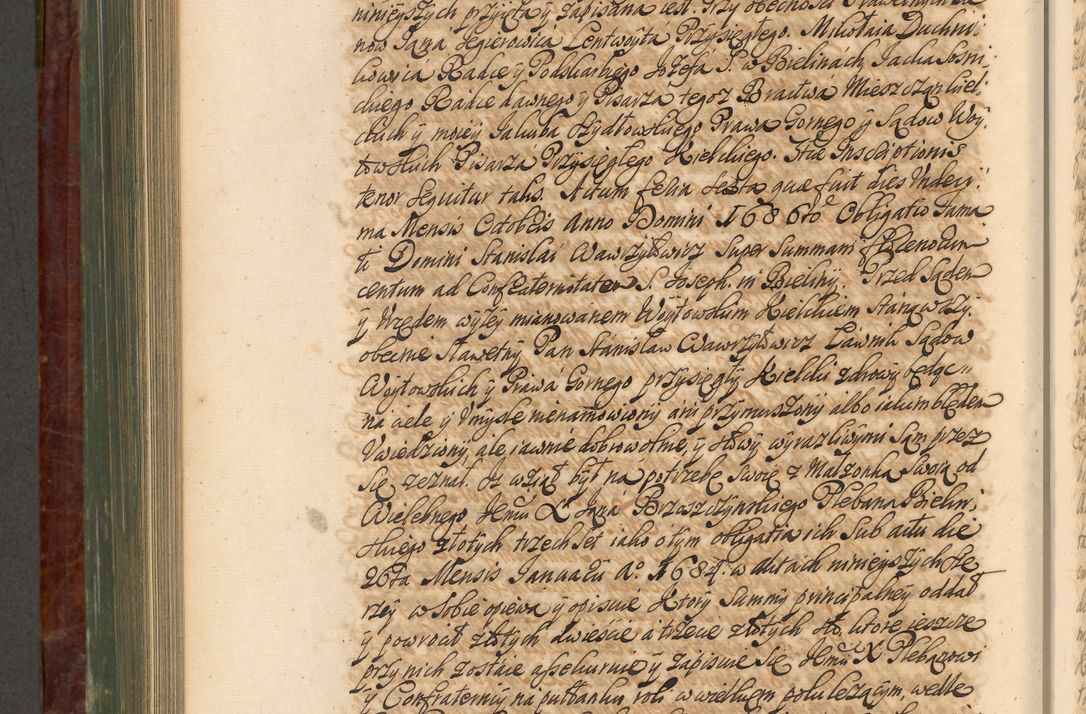 Zdjęcie nr 869 dla obiektu archiwalnego: Acta actorum episcopalium R. D. Joannis a Małachowice Małachowski, episcopi Cracoviensis a die 16 Julii anni 1688 et 1689 acticatorum. Volumen IV
