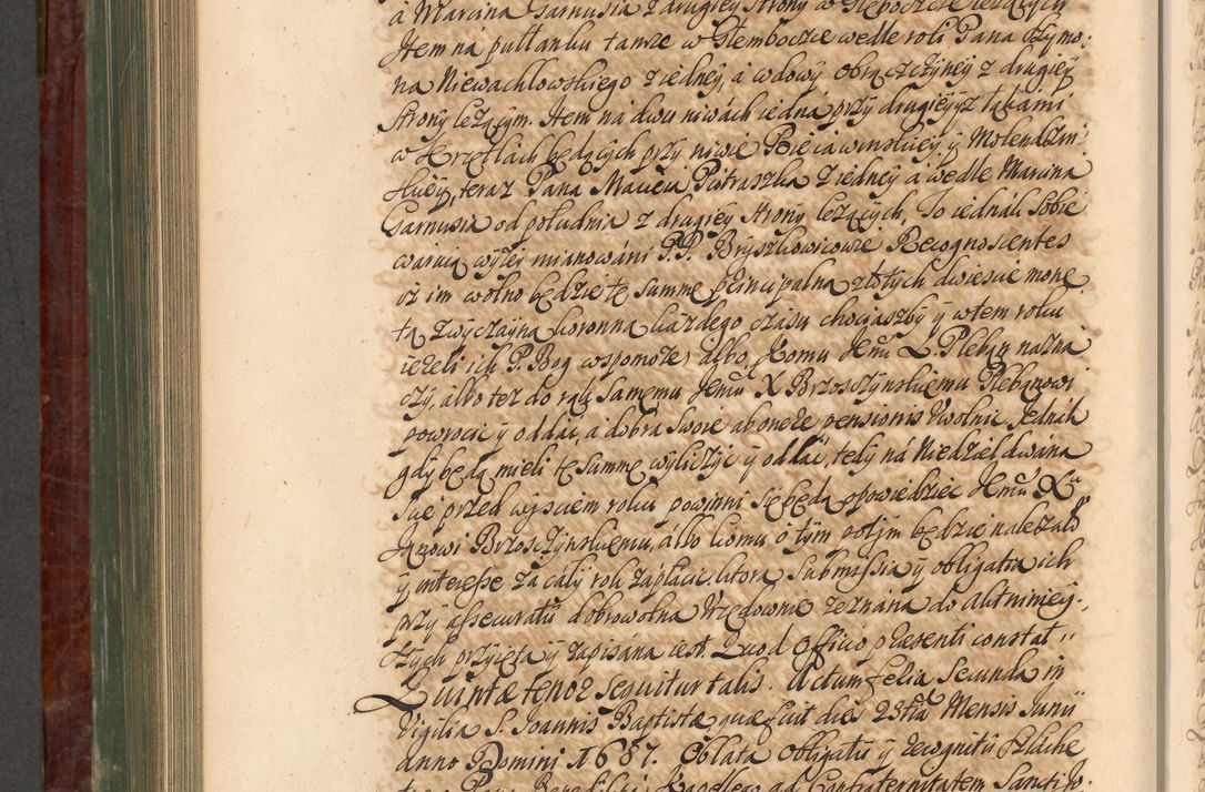 Zdjęcie nr 871 dla obiektu archiwalnego: Acta actorum episcopalium R. D. Joannis a Małachowice Małachowski, episcopi Cracoviensis a die 16 Julii anni 1688 et 1689 acticatorum. Volumen IV